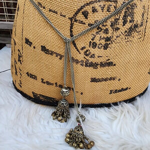 Vintage‎ Brass tone belly dancer belt S- M